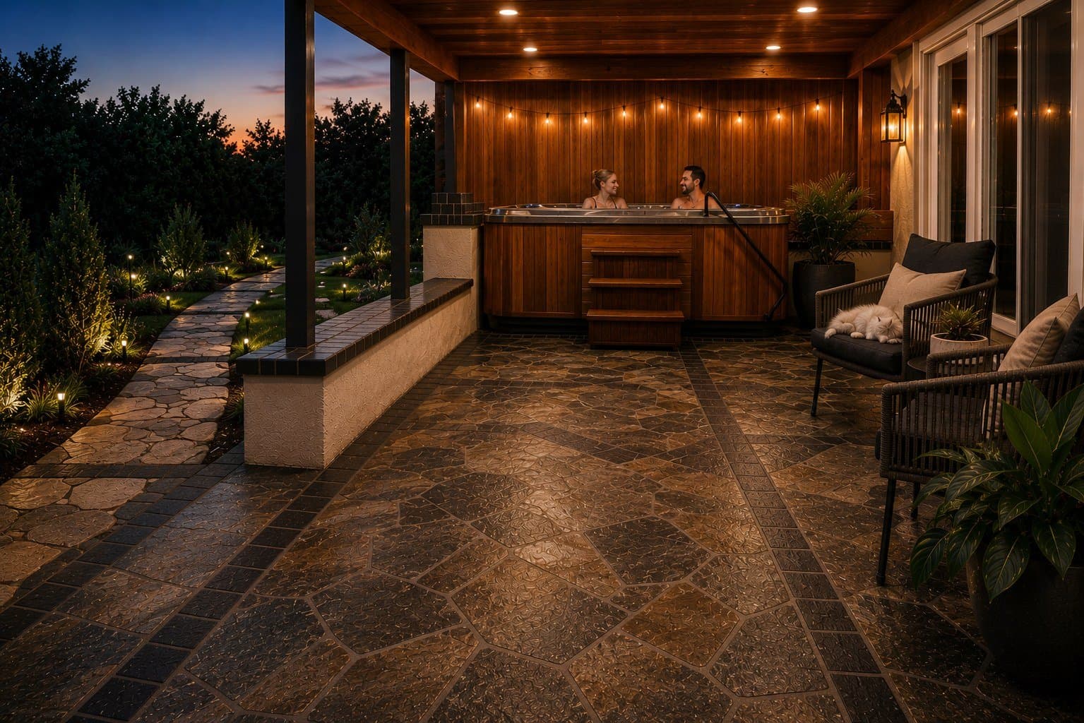 Paving work by Dateline Concrete & Masonry