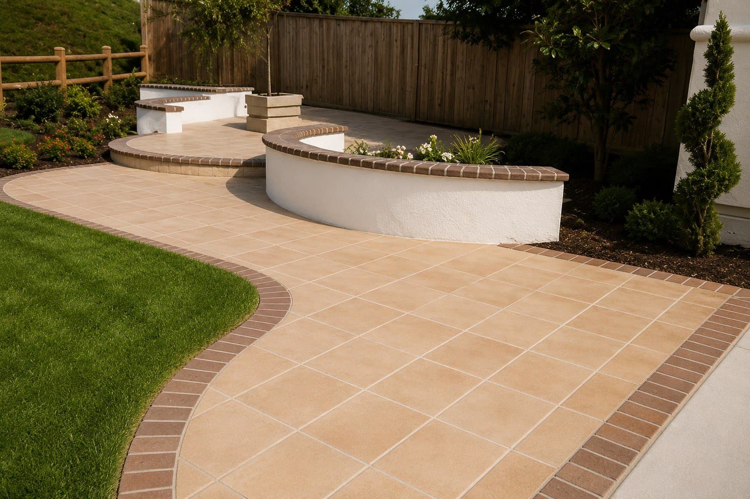 Paving work by Dateline Concrete & Masonry