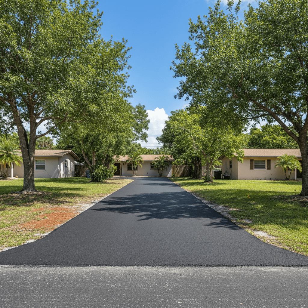 Paving work by Coastal Asphalt Co