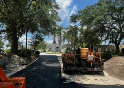 Paving work by Tri-State Asphalt Corporation
