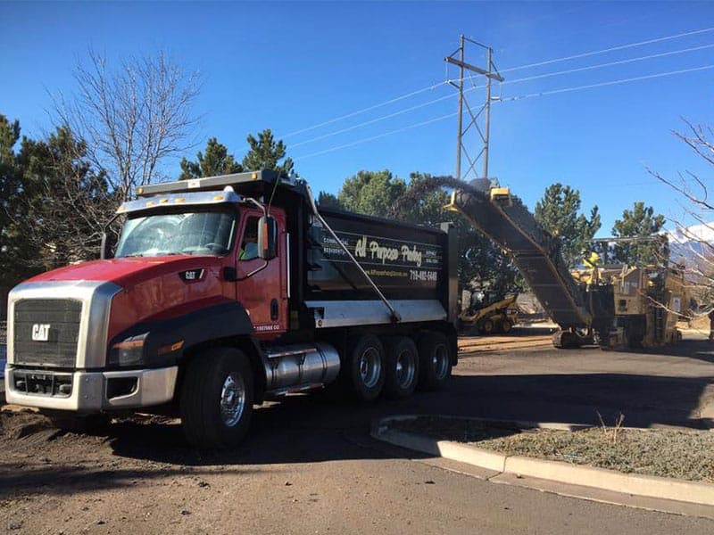 Paving work by All Purpose Paving Inc.