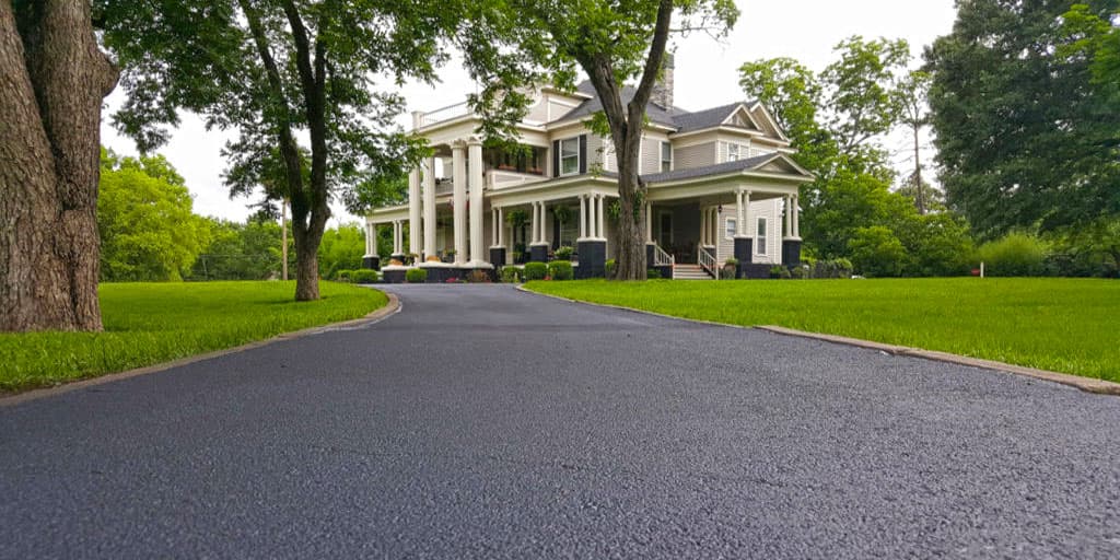 Paving work by Blue Steel Asphalt