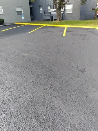 Paving work by Felton Seal Coating & Striping