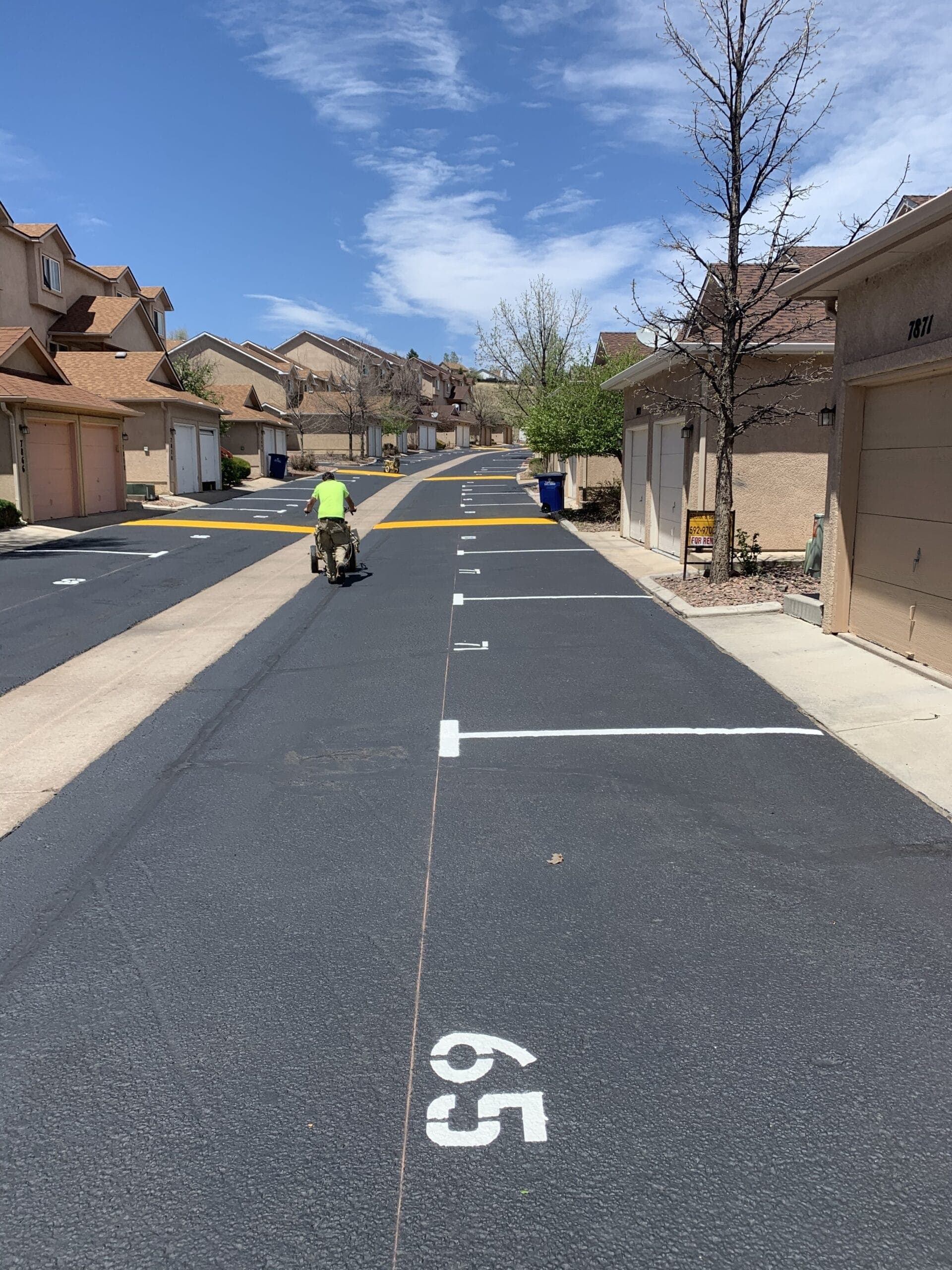 Paving work by Level Asphalt