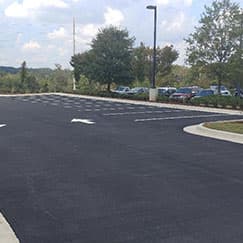 Paving work by Smith Asphalt Paving
