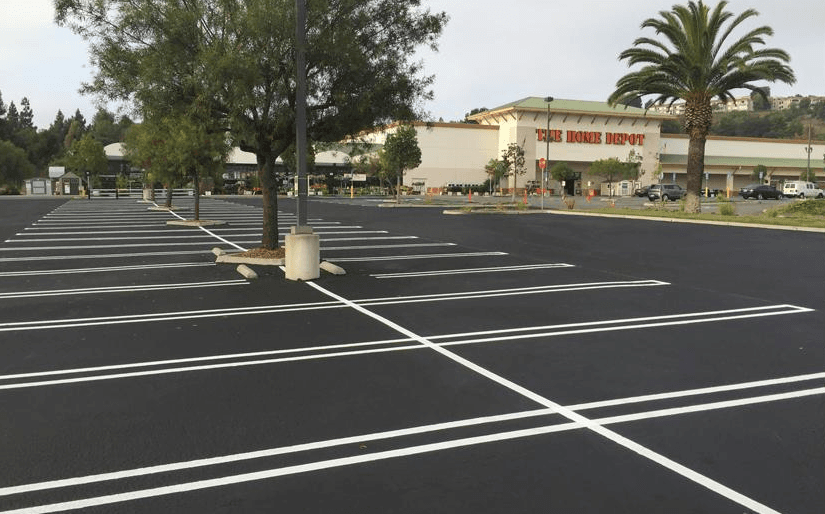 Paving work by Beach Paving Inc