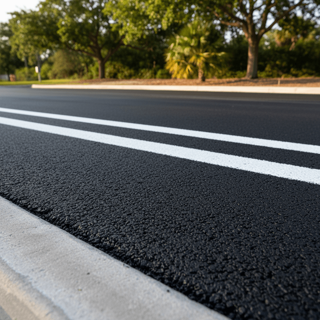 Paving work by Ace Asphalt Company