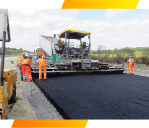 Paving work by Imperial Paving
