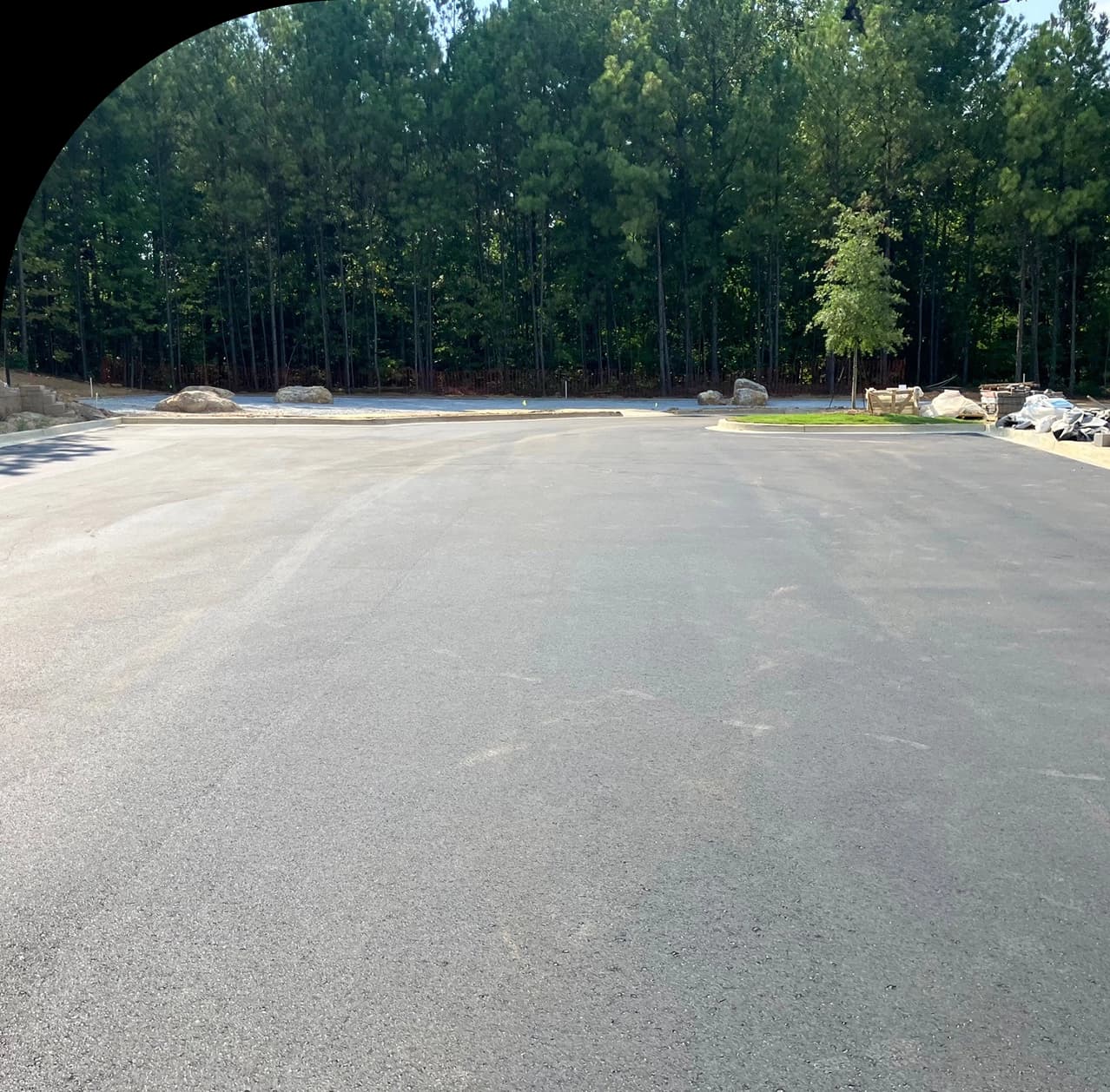Paving work by Glenn contracting and Paving Co., Inc.