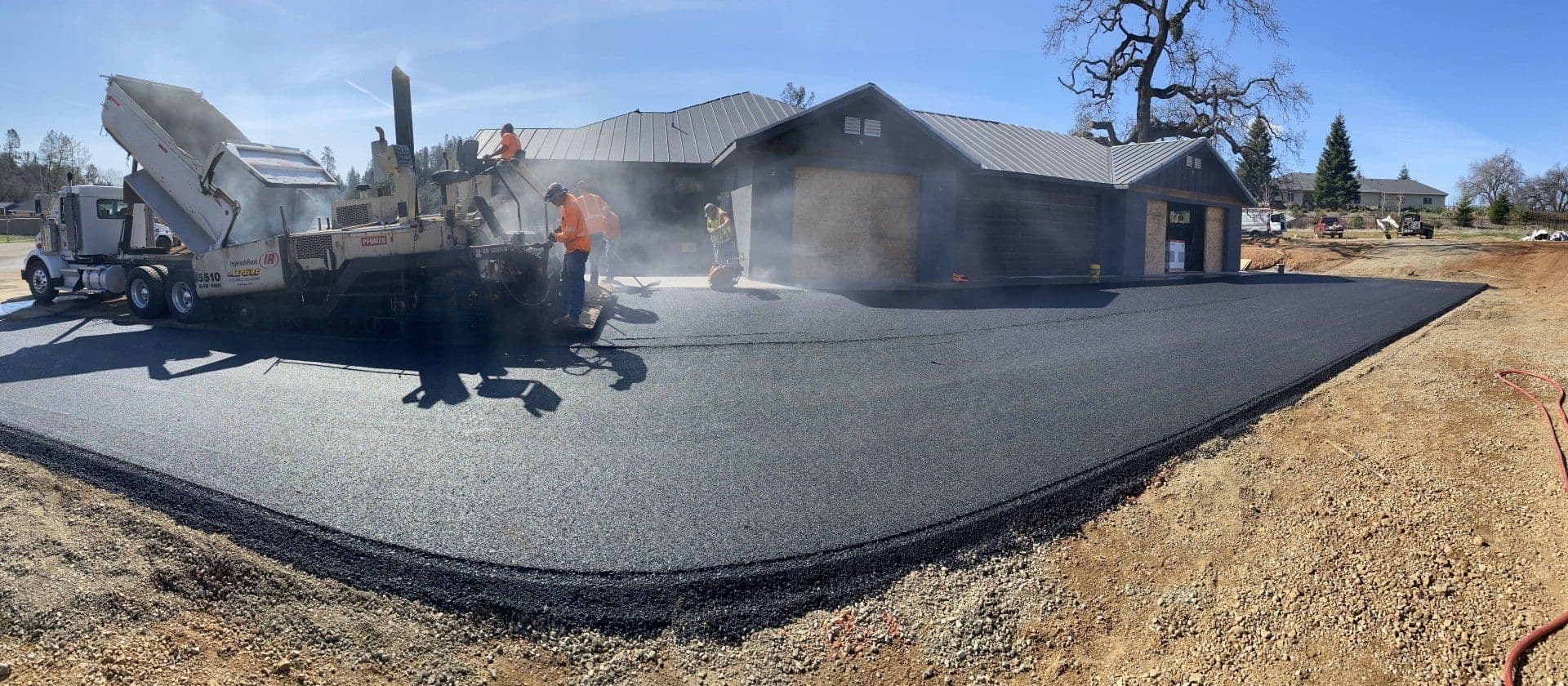 Paving work by Eagle Paving & Grading