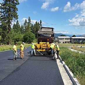 Paving work by Eastside Paving Inc