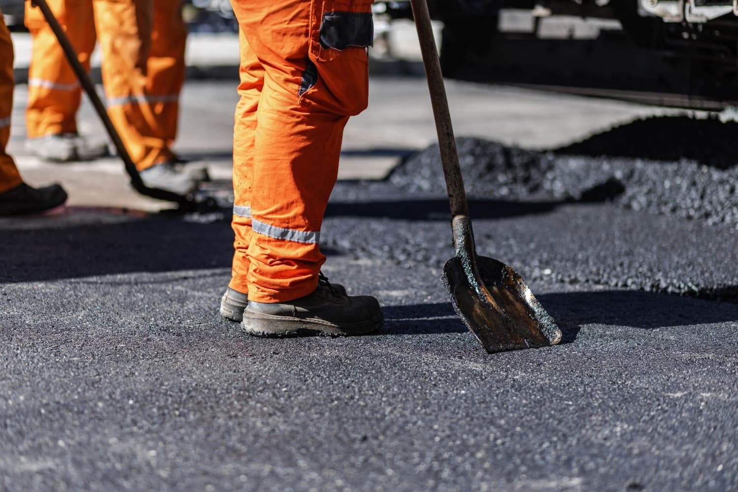Paving work by New Pointe Contracting