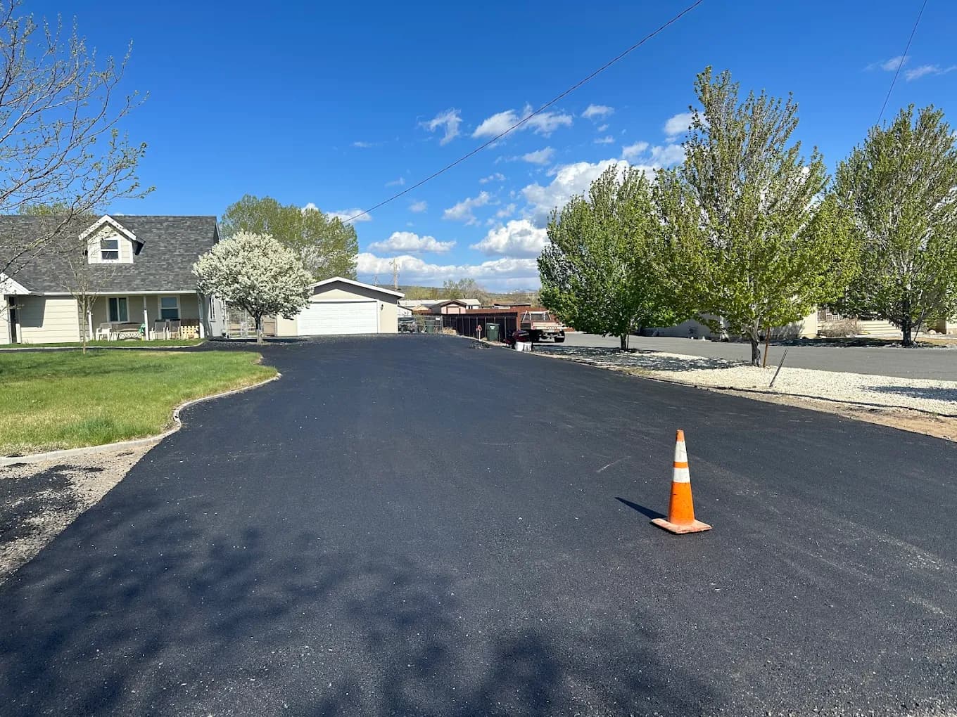 Paving work by D&M Paving CO