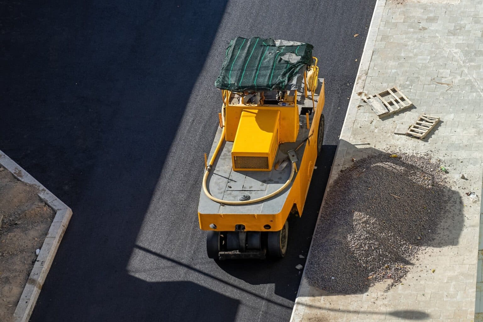 Paving work by AA Asphalt and Concrete