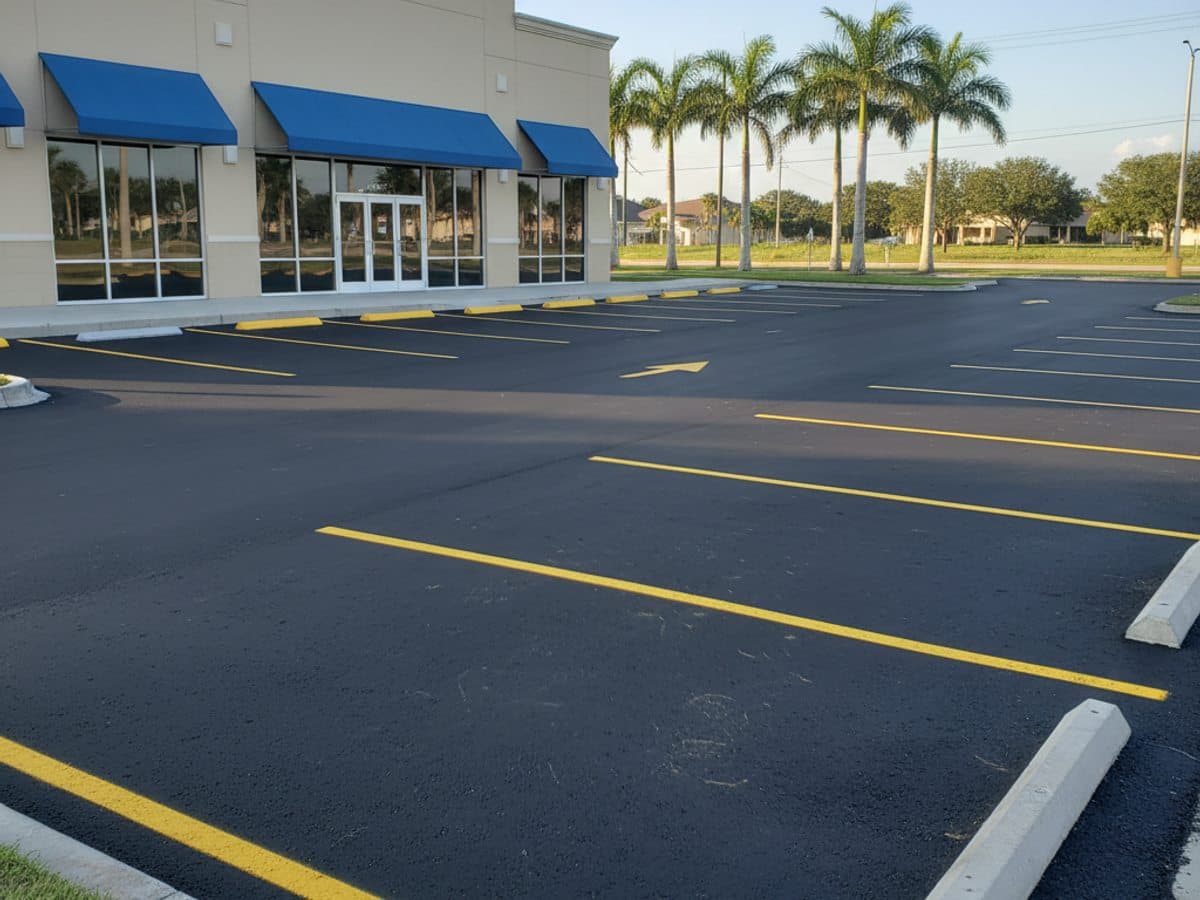 Paving work by Top Notch Asphalt Company