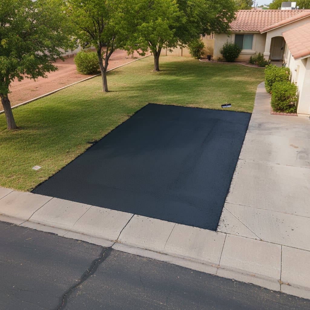 Paving work by El Mirage Asphalt Paving