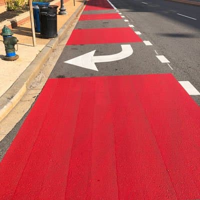 Paving work by Equus Striping
