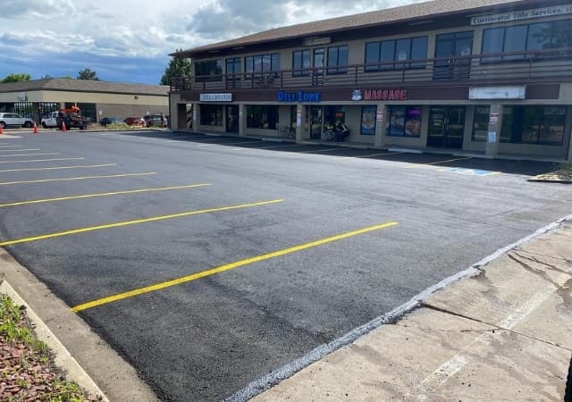 Paving work by BlackTop Plus