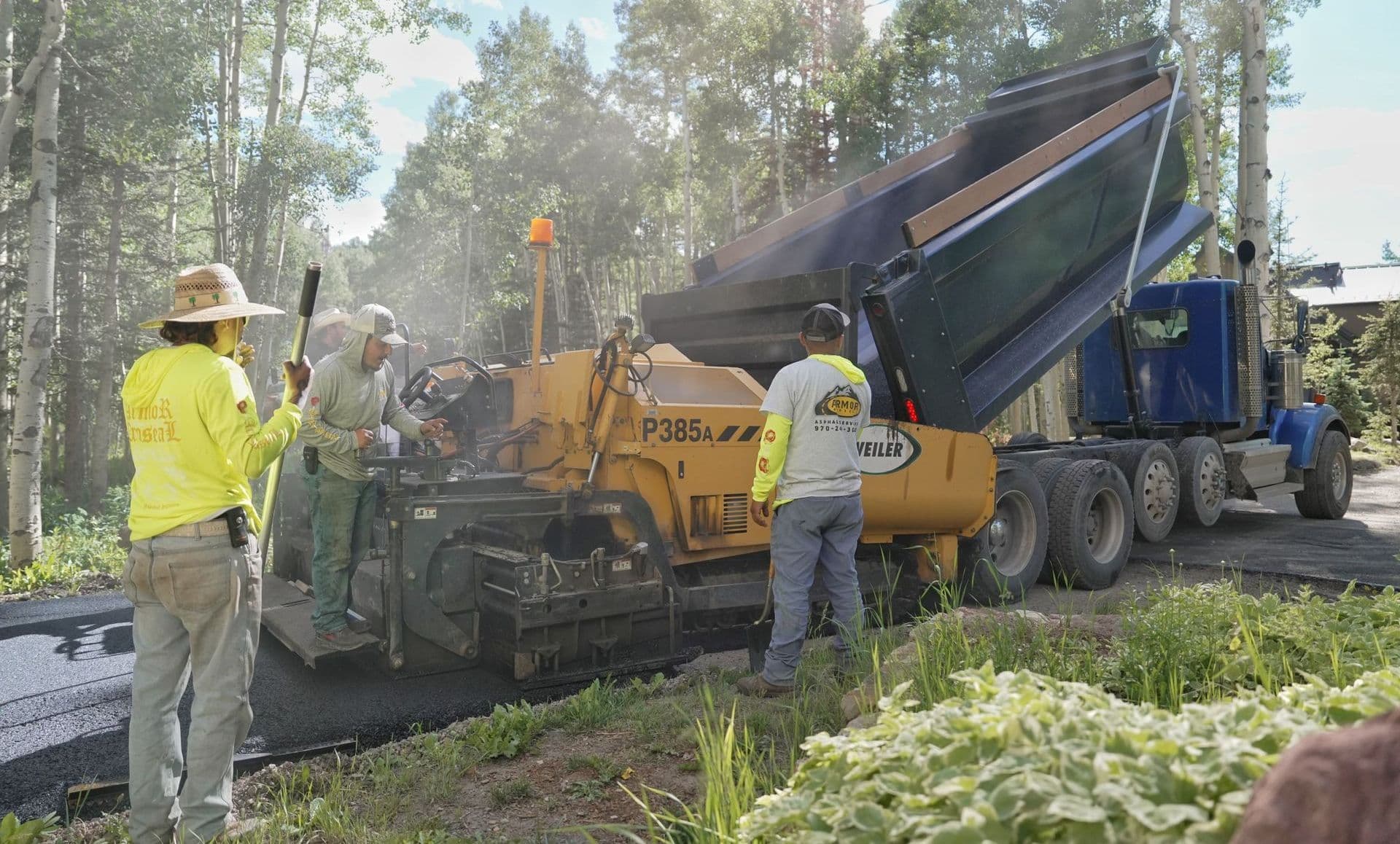 Paving work by Armor Proseal