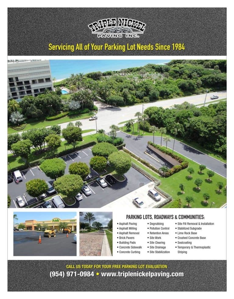 Paving work by Triple Nickel Paving Inc