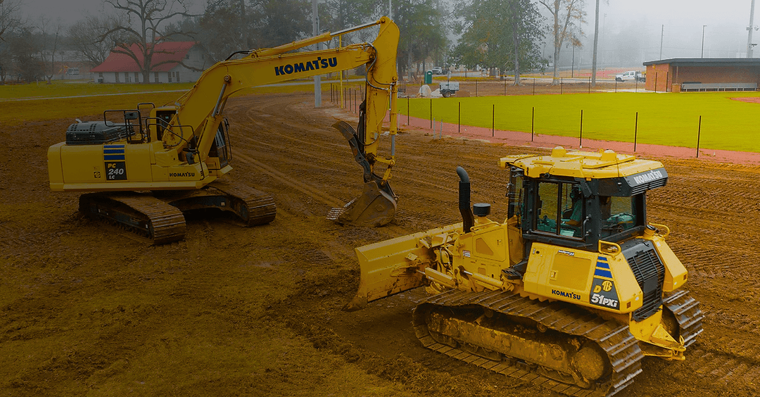 Paving work by Robbie's Dozer & Construction Services