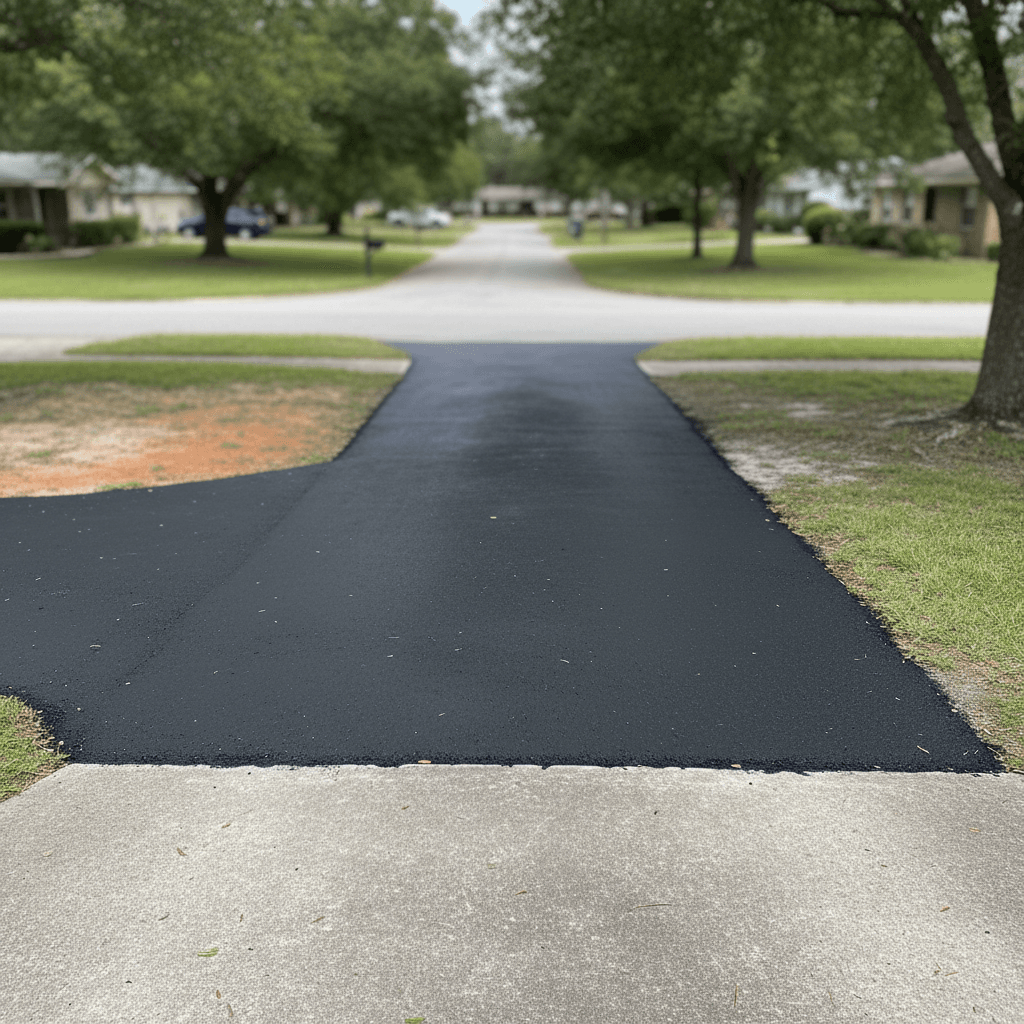 Paving work by Neighborly Asphalt Solutions