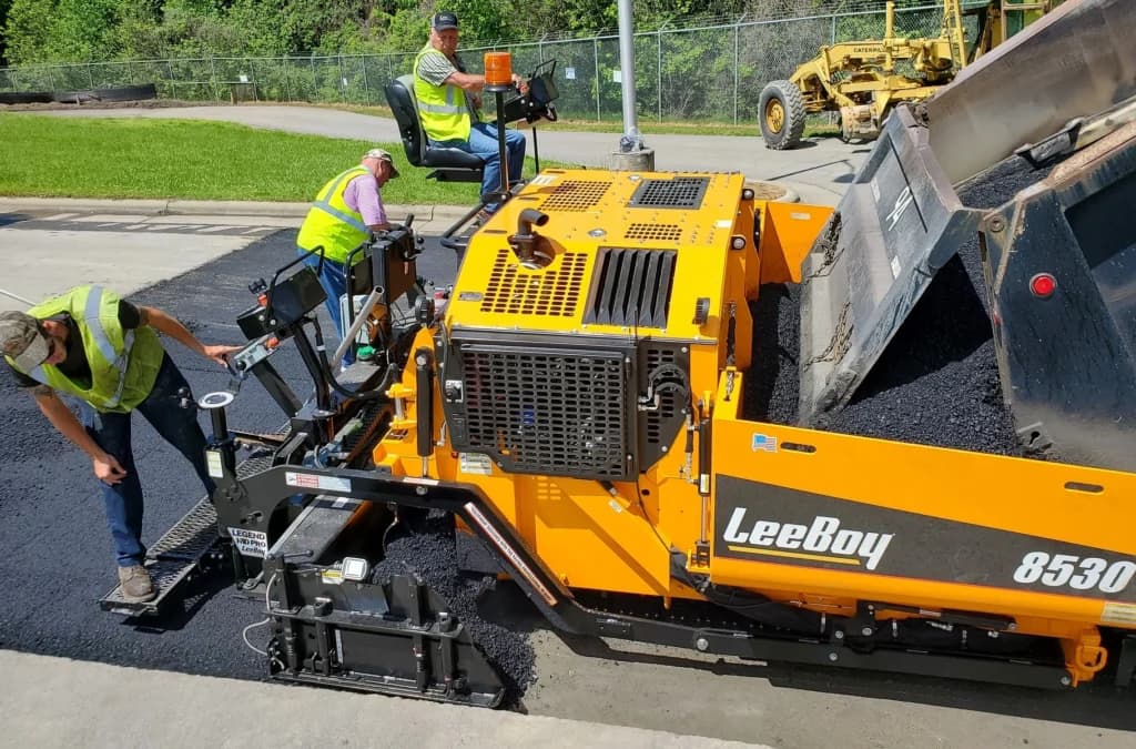 Paving work by DCBC LLC