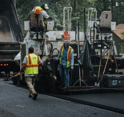 Paving work by E.R. Snell Contractor, Inc.