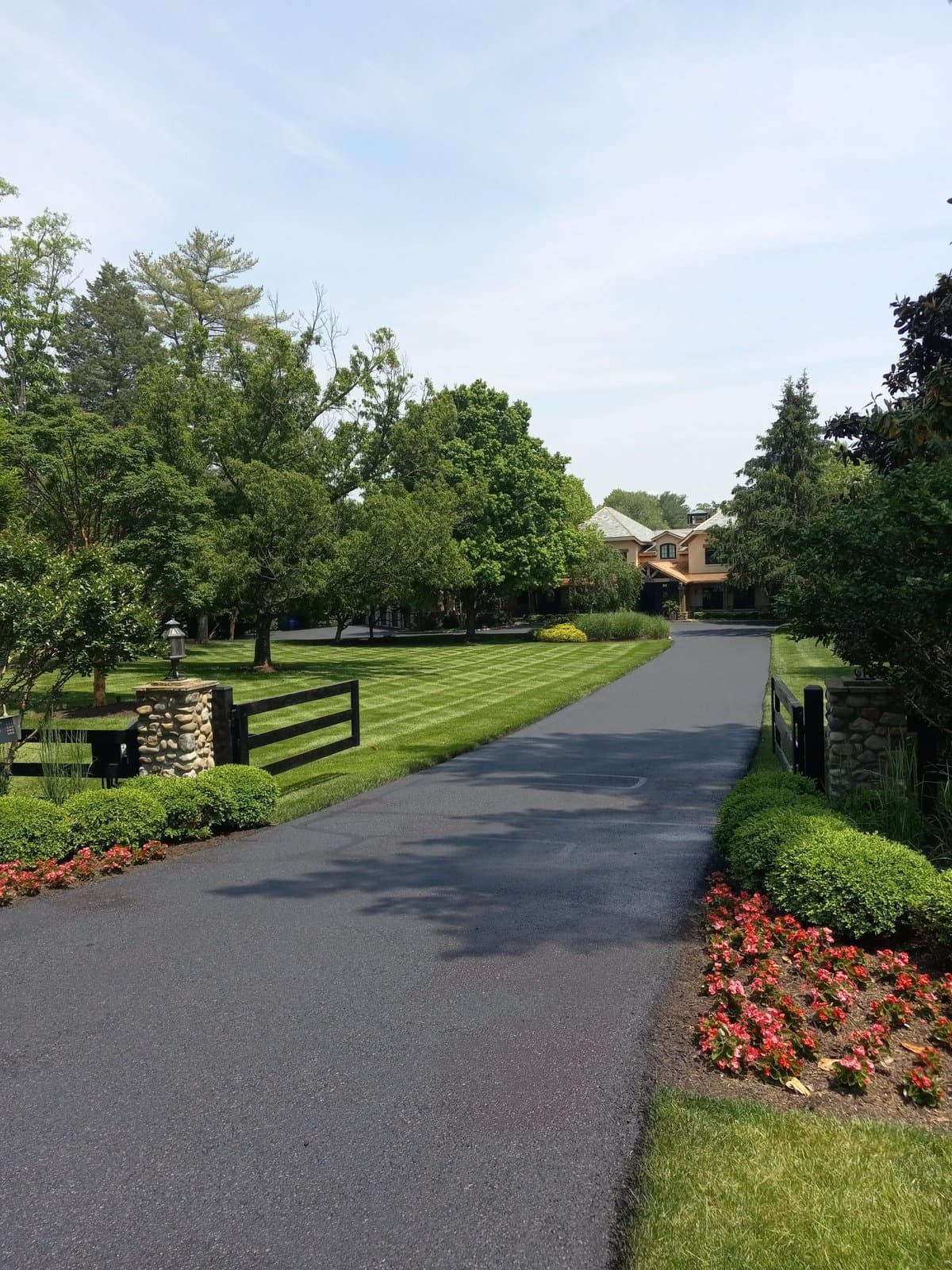Paving work by Fairway Asphalt Services