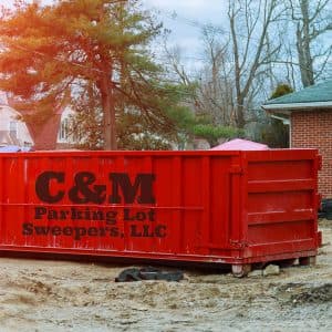Paving work by C&M PARKING LOT SWEEPERS, LLC