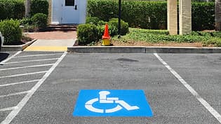 Paving work by Golden Isles Striping Solutions