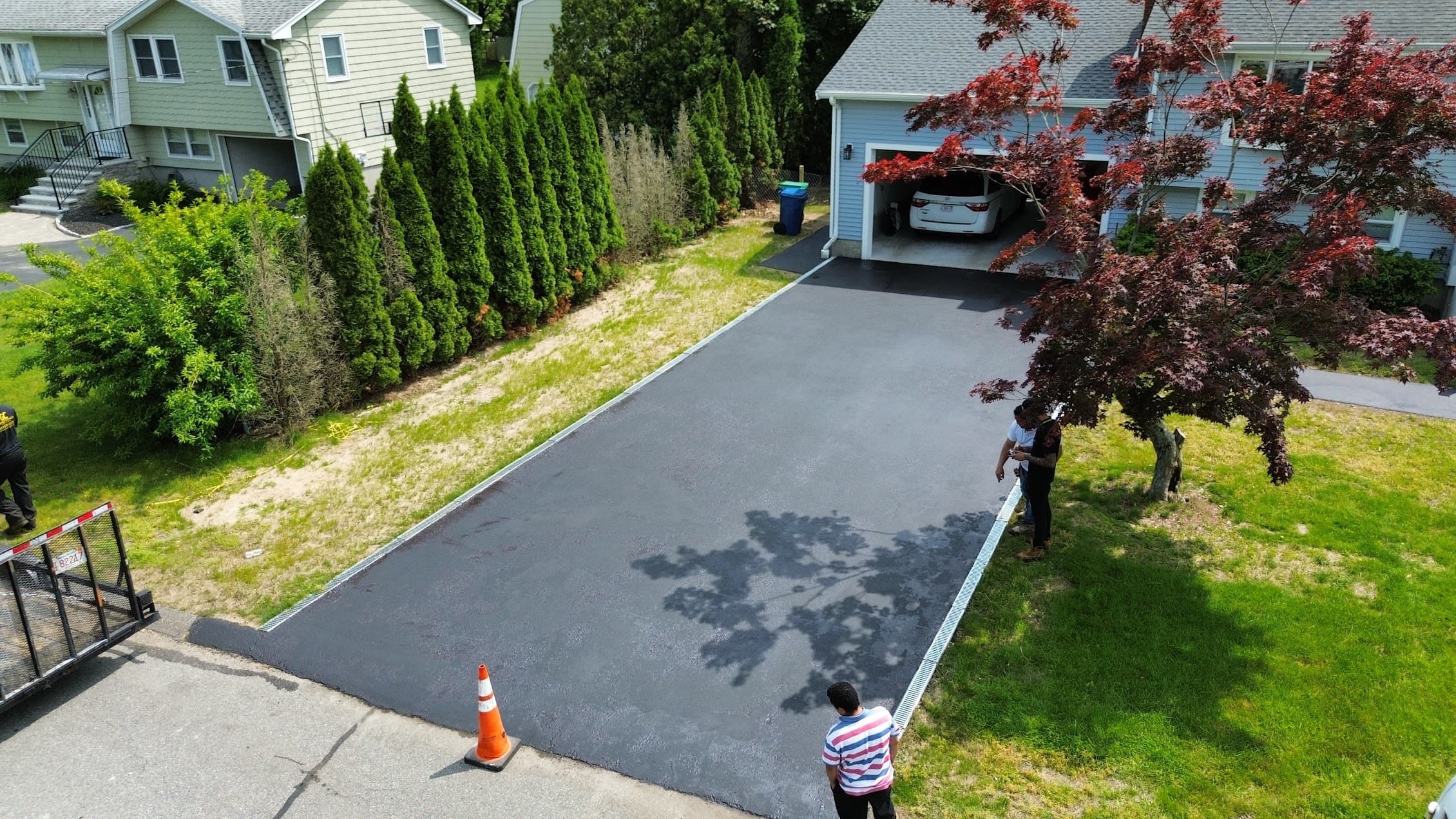 Paving work by GC Asphalt Services inc