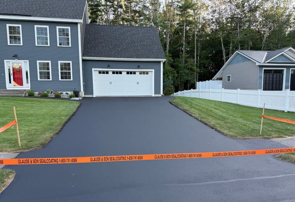 Paving work by Glaude & Son Sealcoating