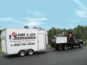 Paving work by Glaude & Son Sealcoating