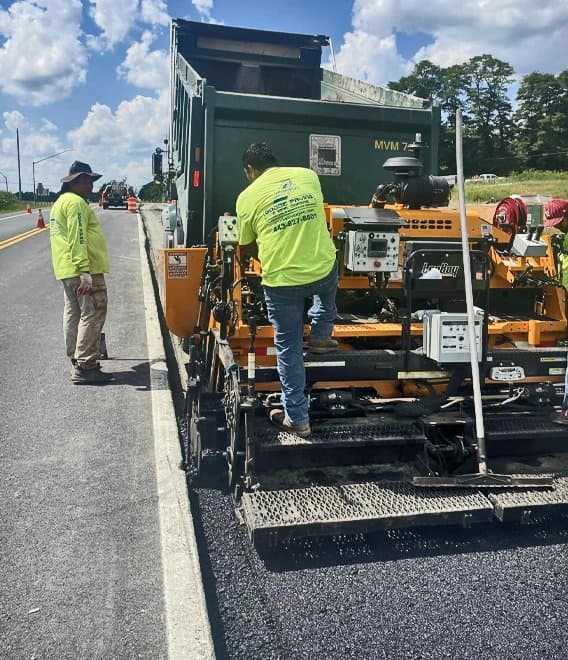 Paving work by Goode Paving & Sealcoating INC.
