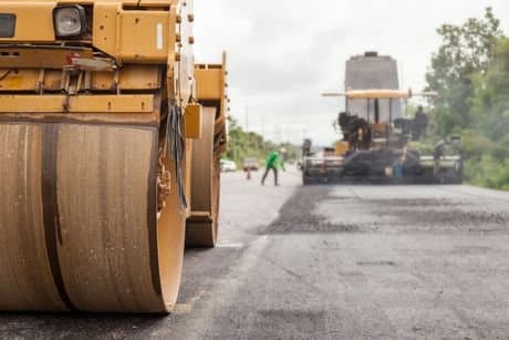 Paving work by Greater Northern Paving
