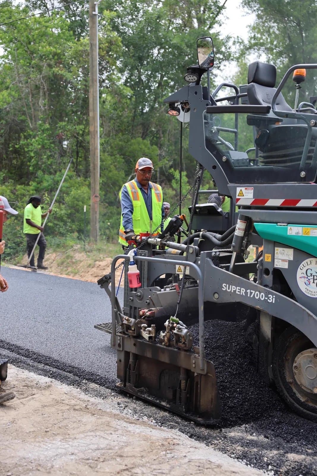 Paving work by Gulf-Pride Paving and Civil Contractors