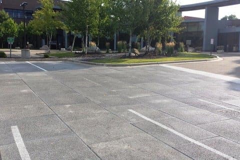 Paving work by HF Concrete Contractor
