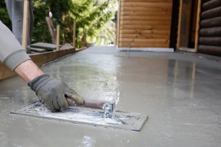 Paving work by HF Concrete Contractor