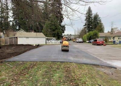 Paving work by Hi Grade Asphalt & Seal Coat Inc