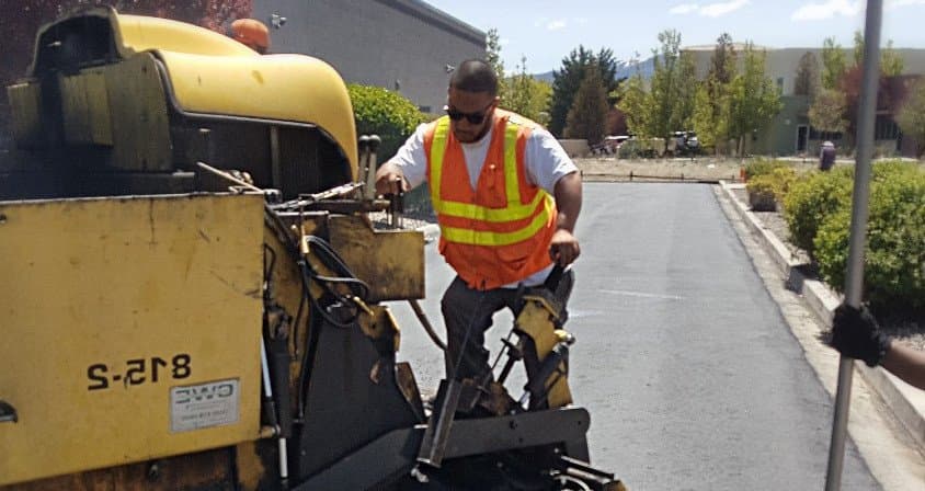 Paving work by High Desert Paving, Inc.