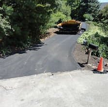 Paving work by Highland Milling & Asphalt