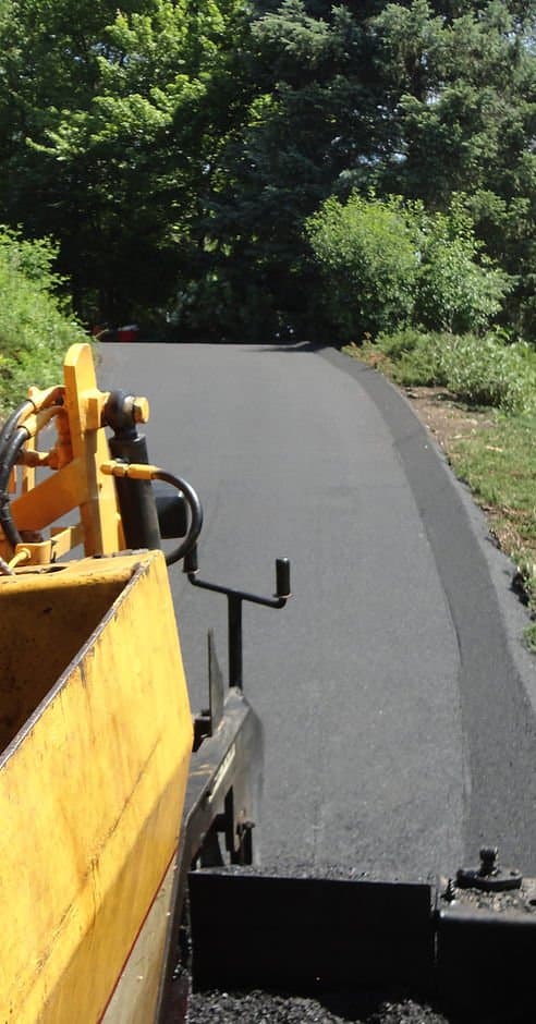 Paving work by Highland Milling & Asphalt