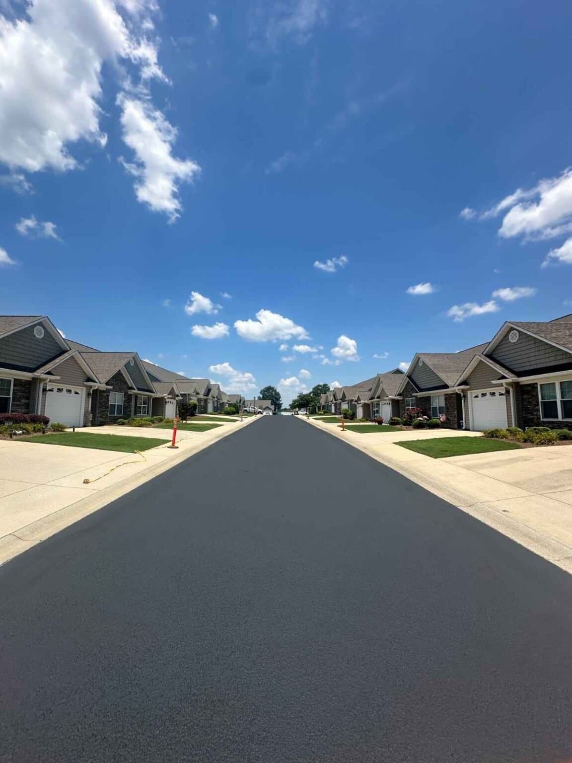 Paving work by HLC Asphalt and Sealcoating