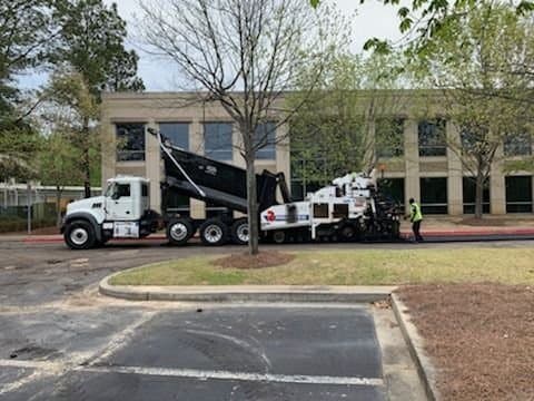 Paving work by Hollingsworth Paving Inc