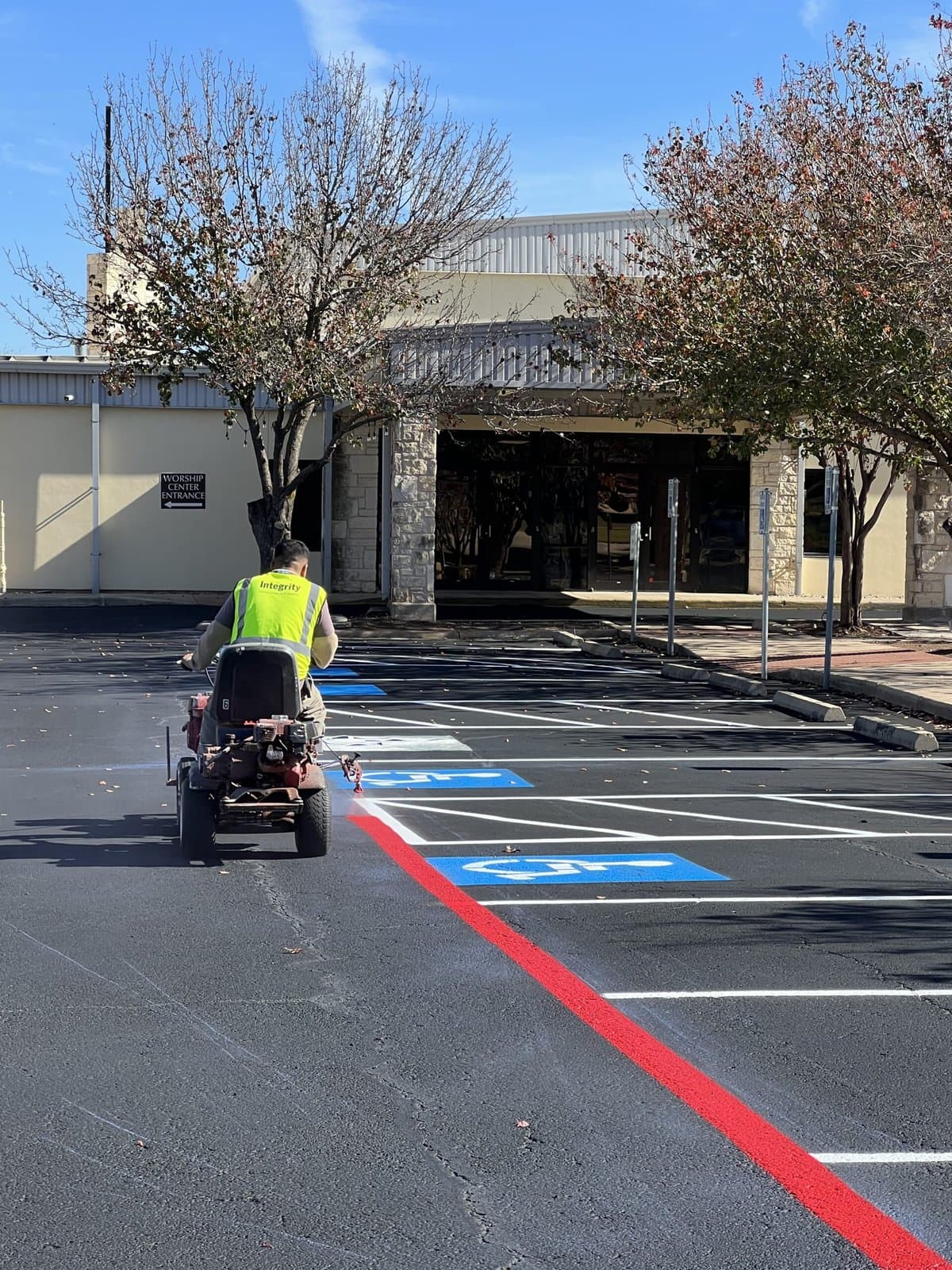 Paving work by Integrity Paving and Coatings