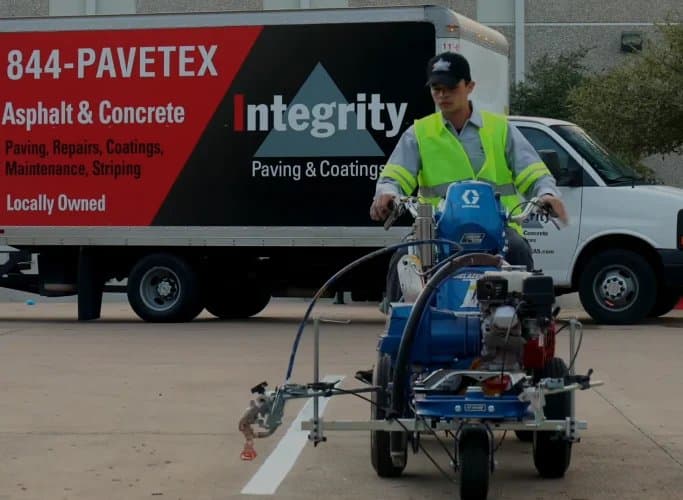 Paving work by Integrity Paving and Coatings