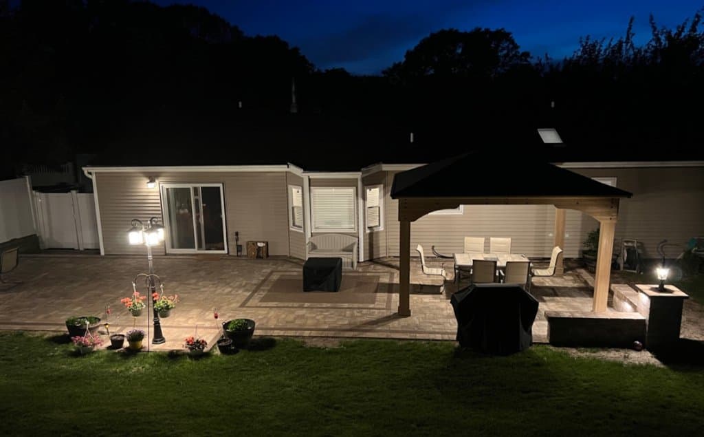Paving work by Island Driveways & Patios, Inc