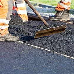Paving work by J & J Paving