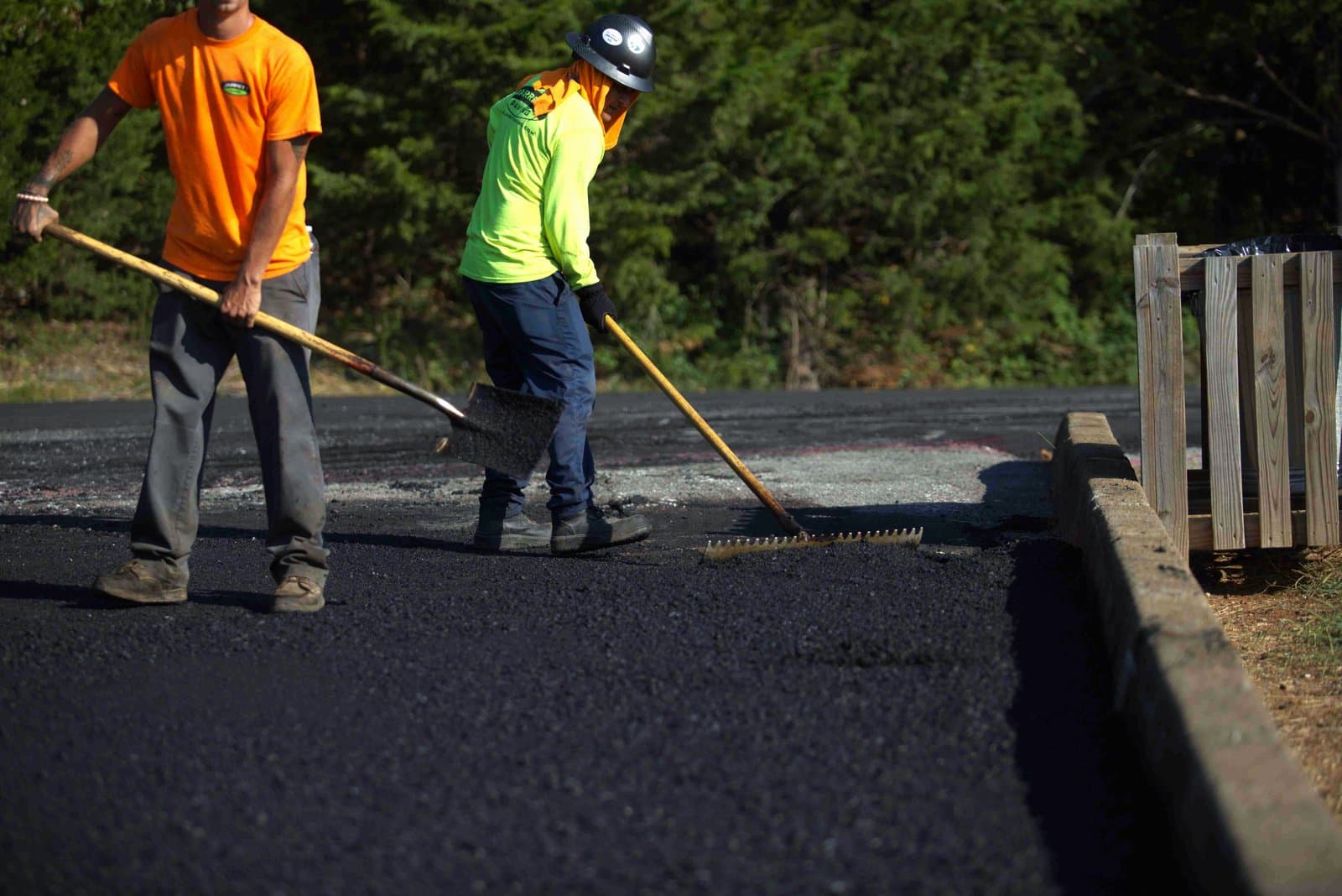 Paving work by Jarrett Paving